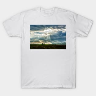 Morning cloud(s) over the Swabian Hills T-Shirt